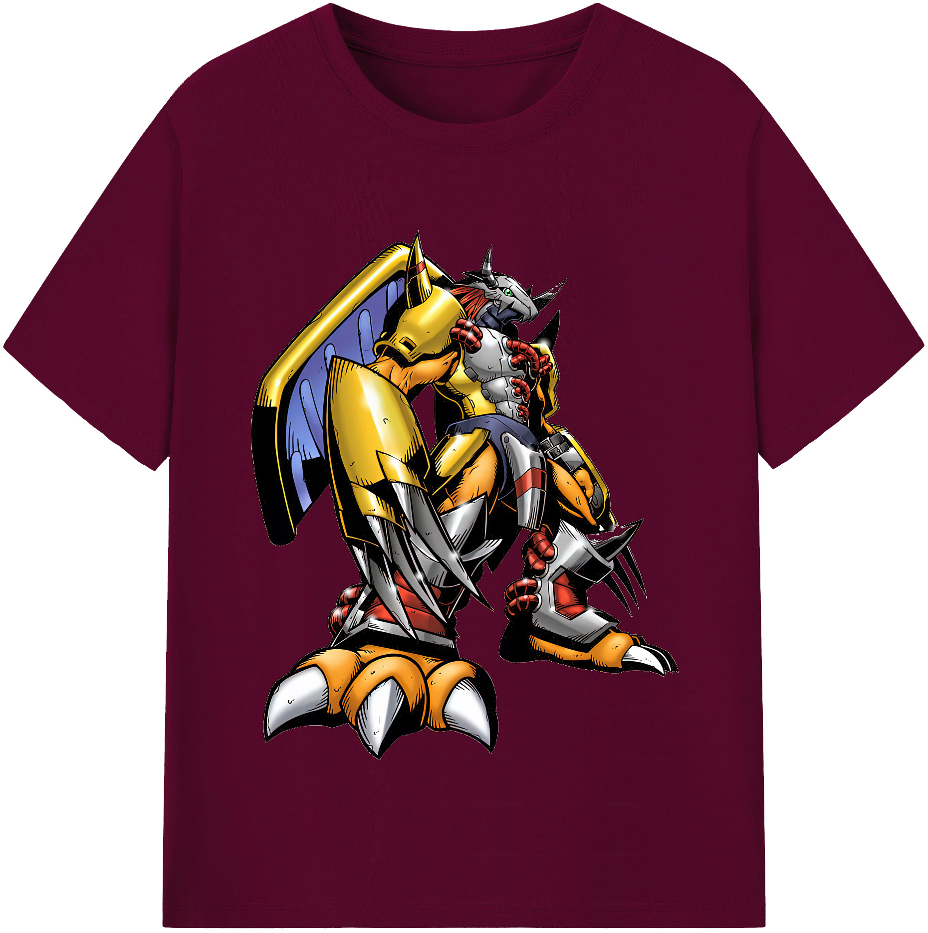 （画像用） Digimon デジタルモンスター/デジモン レディースカジュアルプリントTシャツ（綿100％）